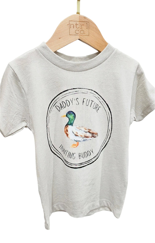 Daddy's Lil Buddy Short Sleeve Graphic Tee