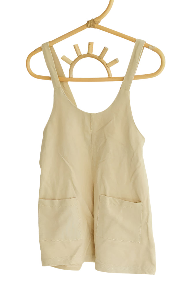 Quinn Romper- Beige