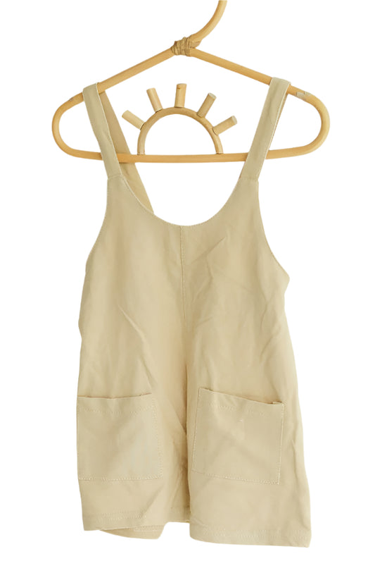 Quinn Romper- Beige