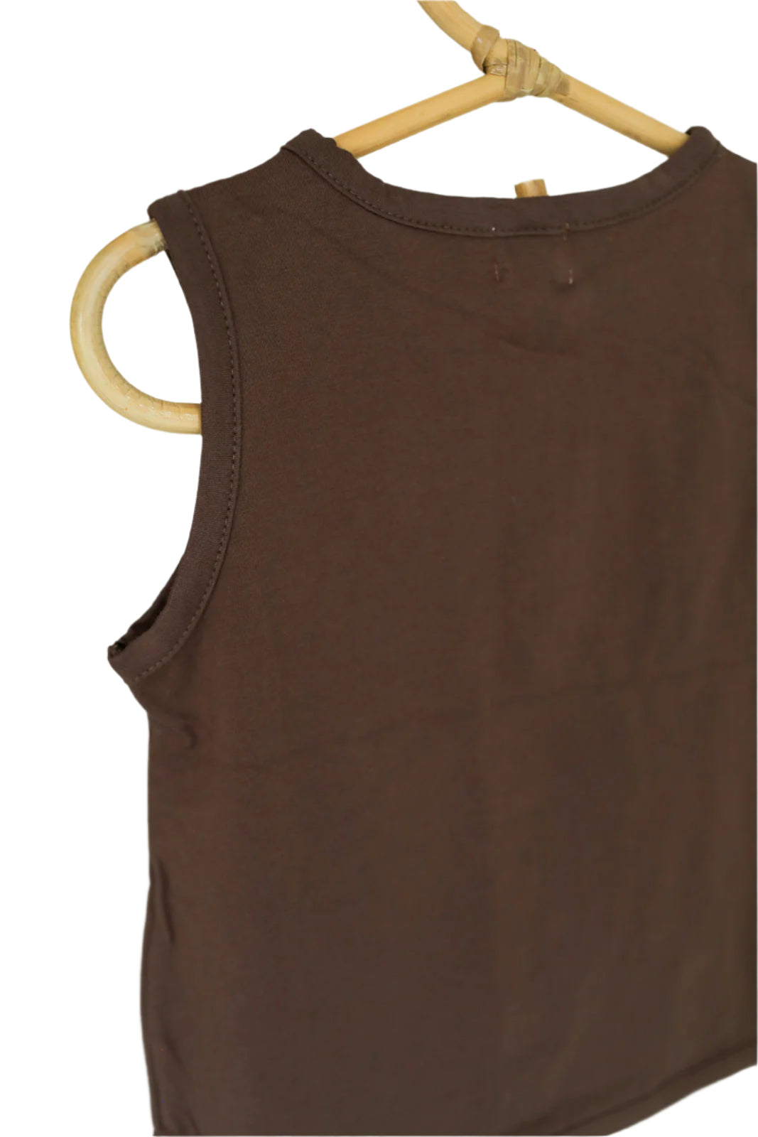 Mikey Tank Top- Brown