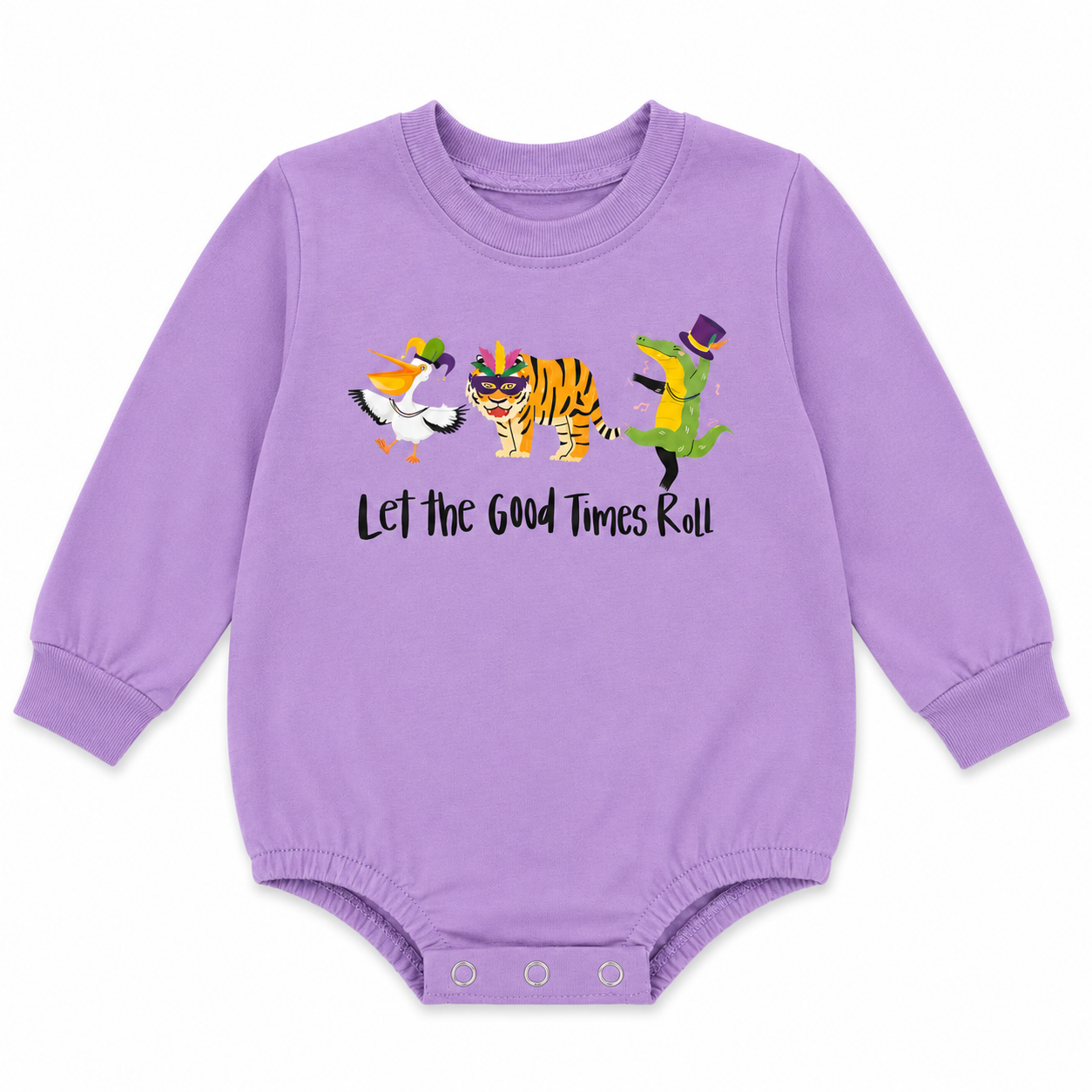 Let the Good Times Roll Organic Cotton Bubble