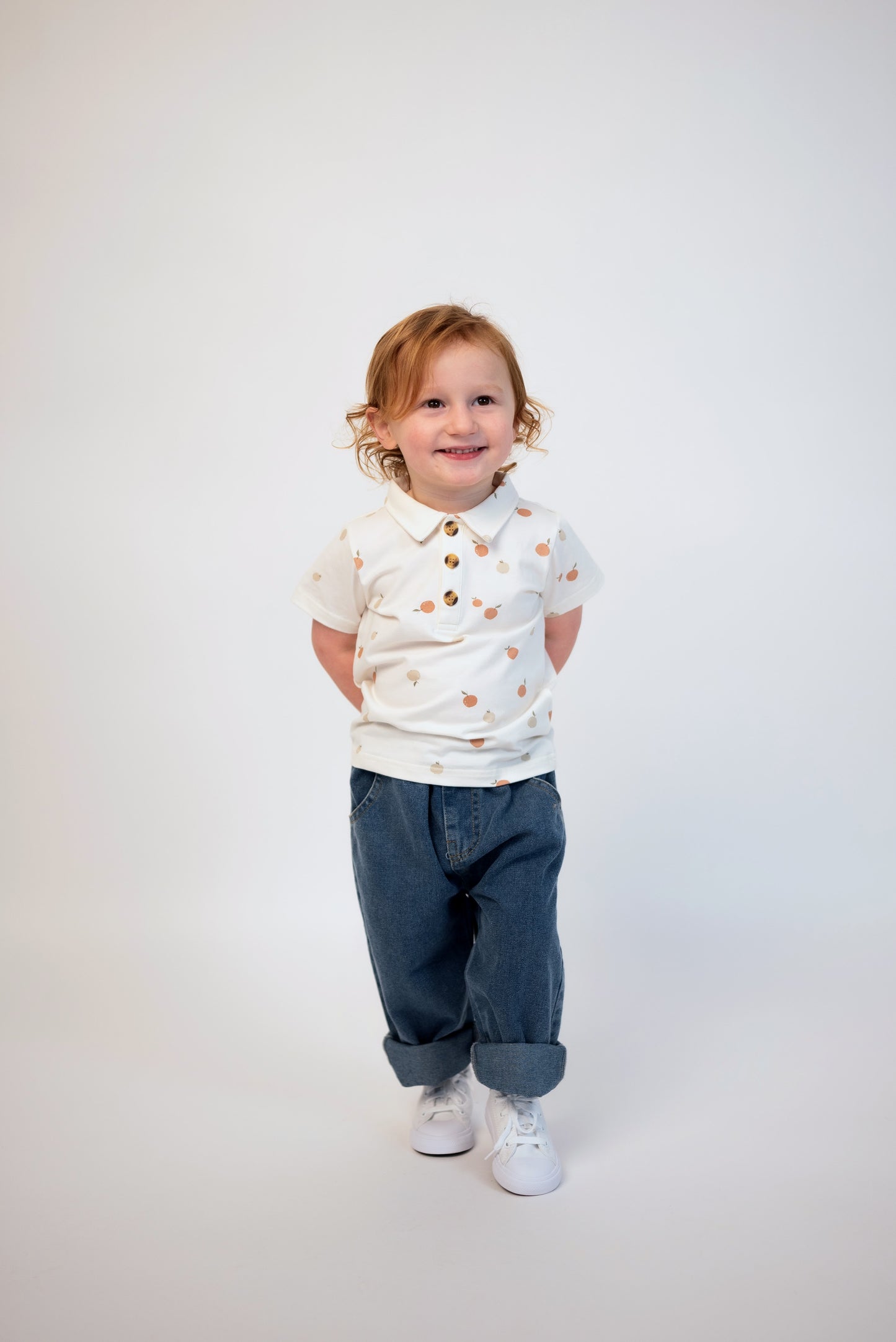 Apple Of My Eye Short Sleeve Polo