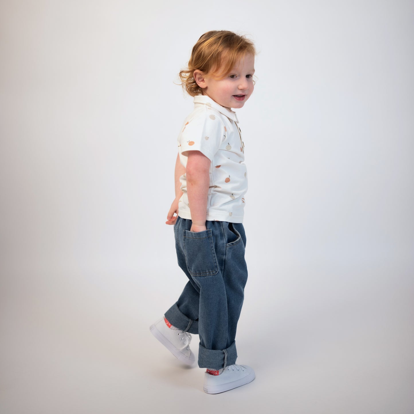 Apple Of My Eye Short Sleeve Polo
