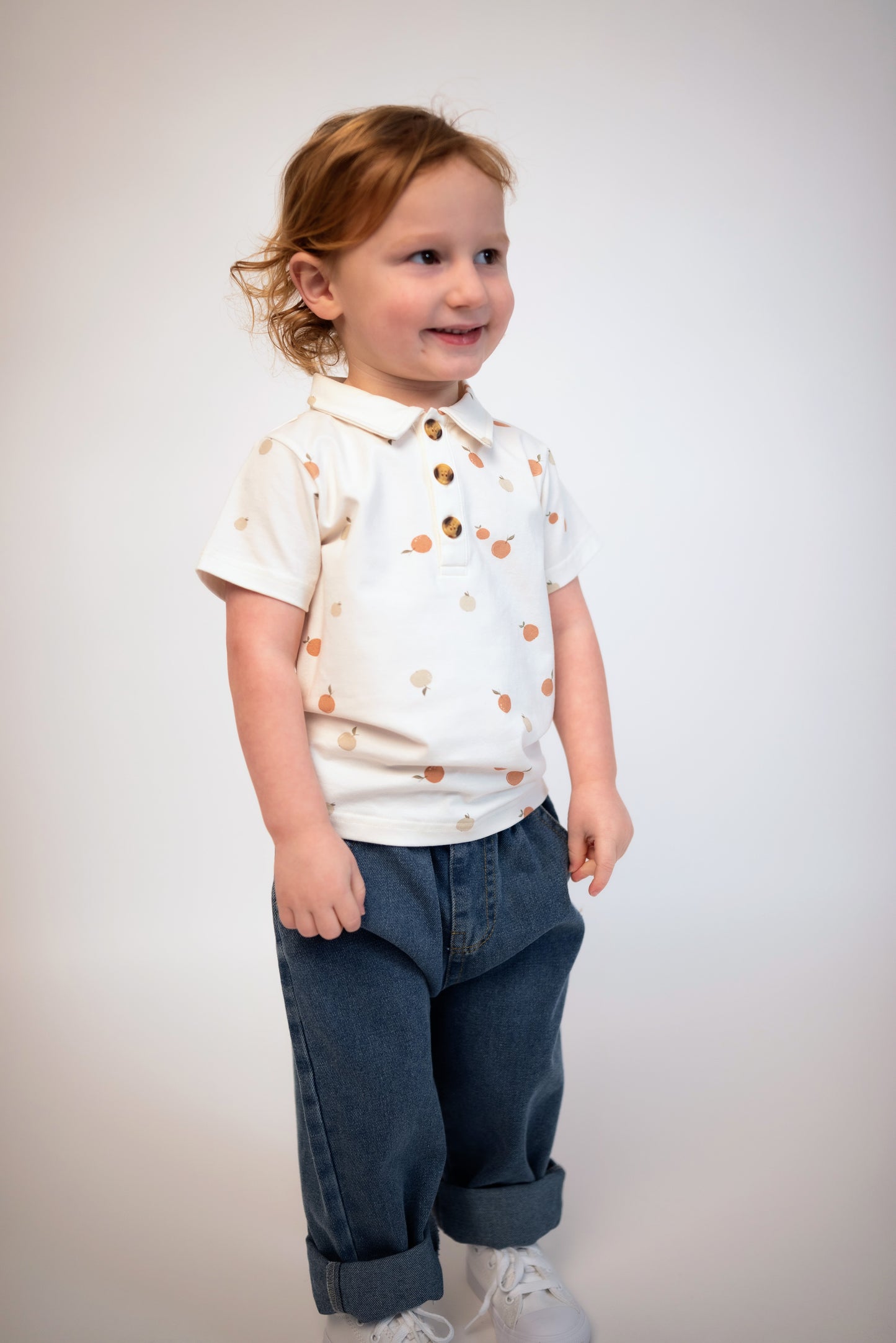 Apple Of My Eye Short Sleeve Polo