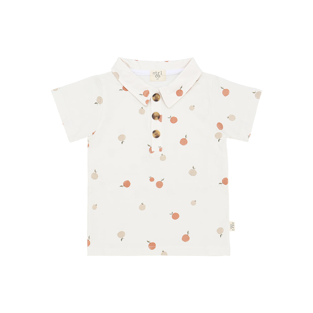 Apple Of My Eye Short Sleeve Polo