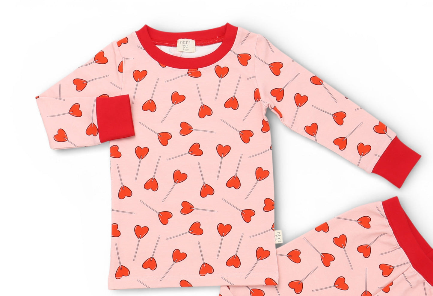 Sucker For You 2 Piece Pajama Set
