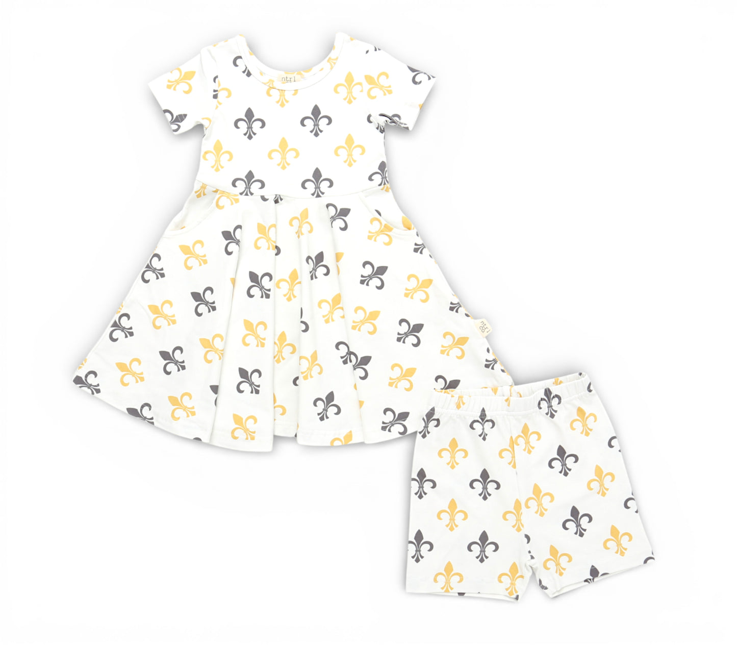 Who Dat Twirl Dress Set