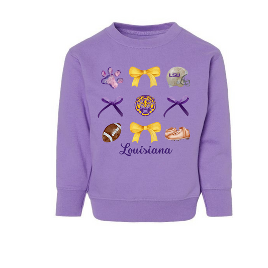 All Things Tigers CREWNECK PULLOVER