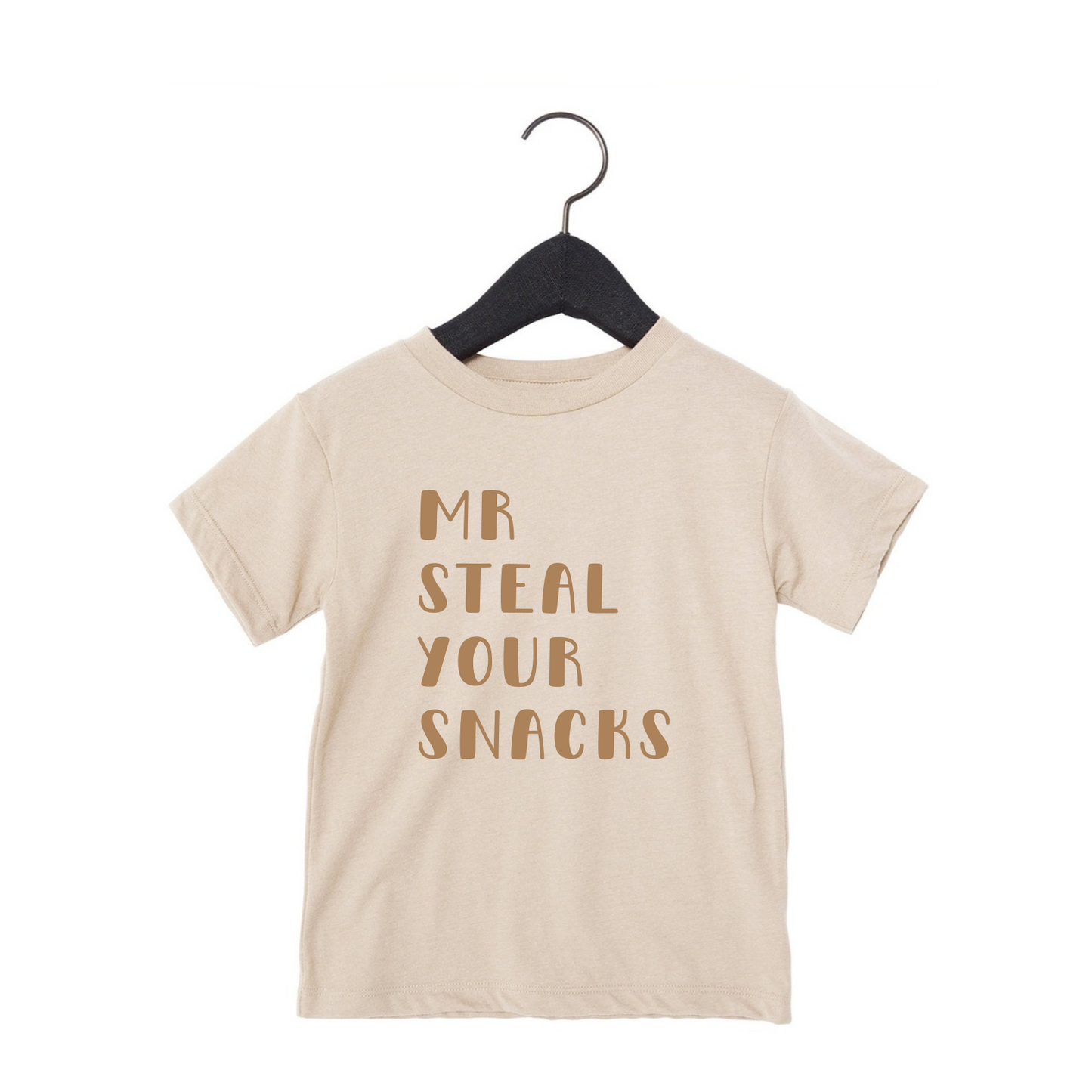 Mr Steal Your Snacks Graphic Short Sleeve Tee