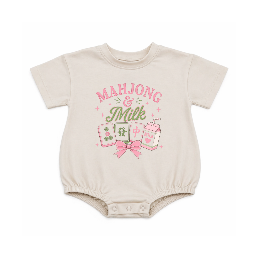 Mahjong & Milk Graphic Bubble