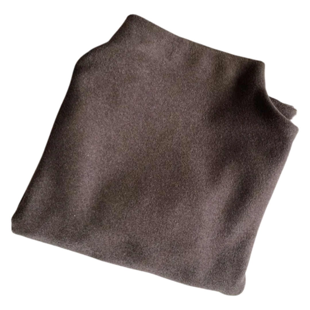 Max Mock Turtleneck | Dark Brown
