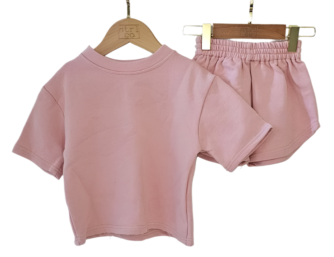 Andy Short Set- Pink