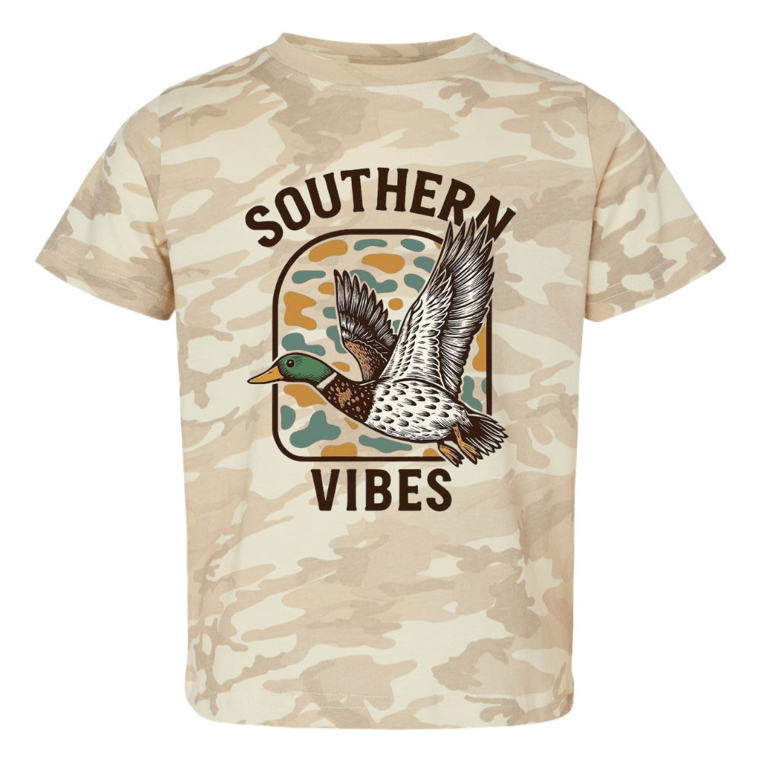 Southern Vibes Camo Graphic Tee