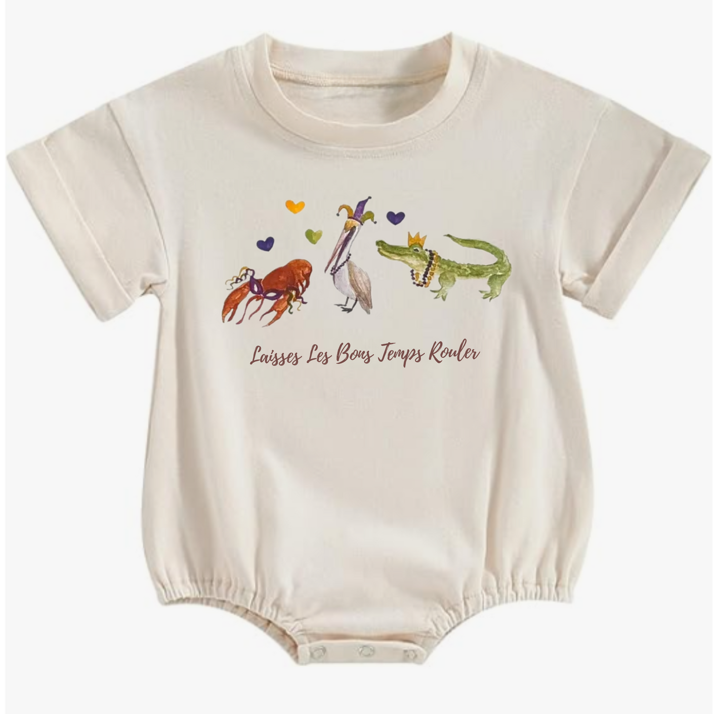 Laisses Les Bons Temps Rouler Graphic Bubble | Mardi gras