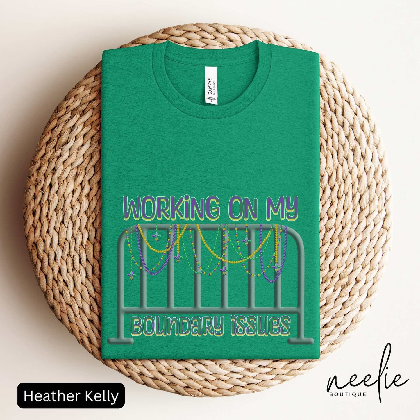 Working on My Boundary Issues Graphic Tee