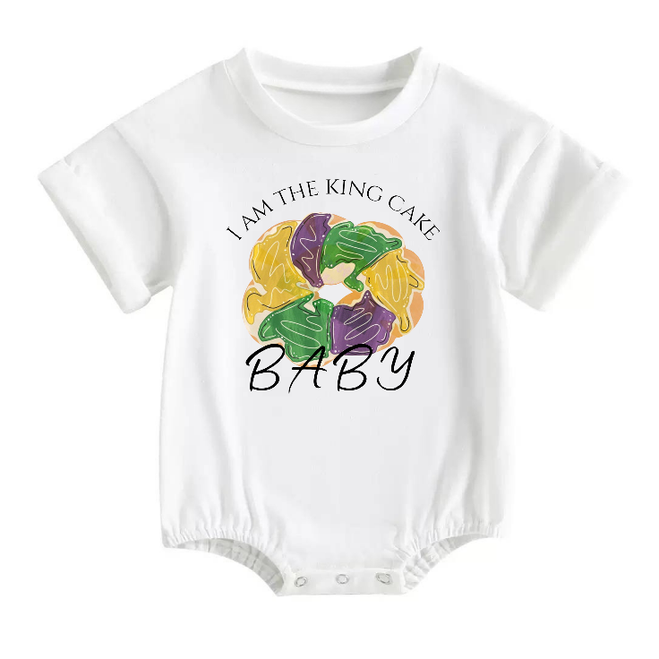I Am The King Cake BABY! Bubble