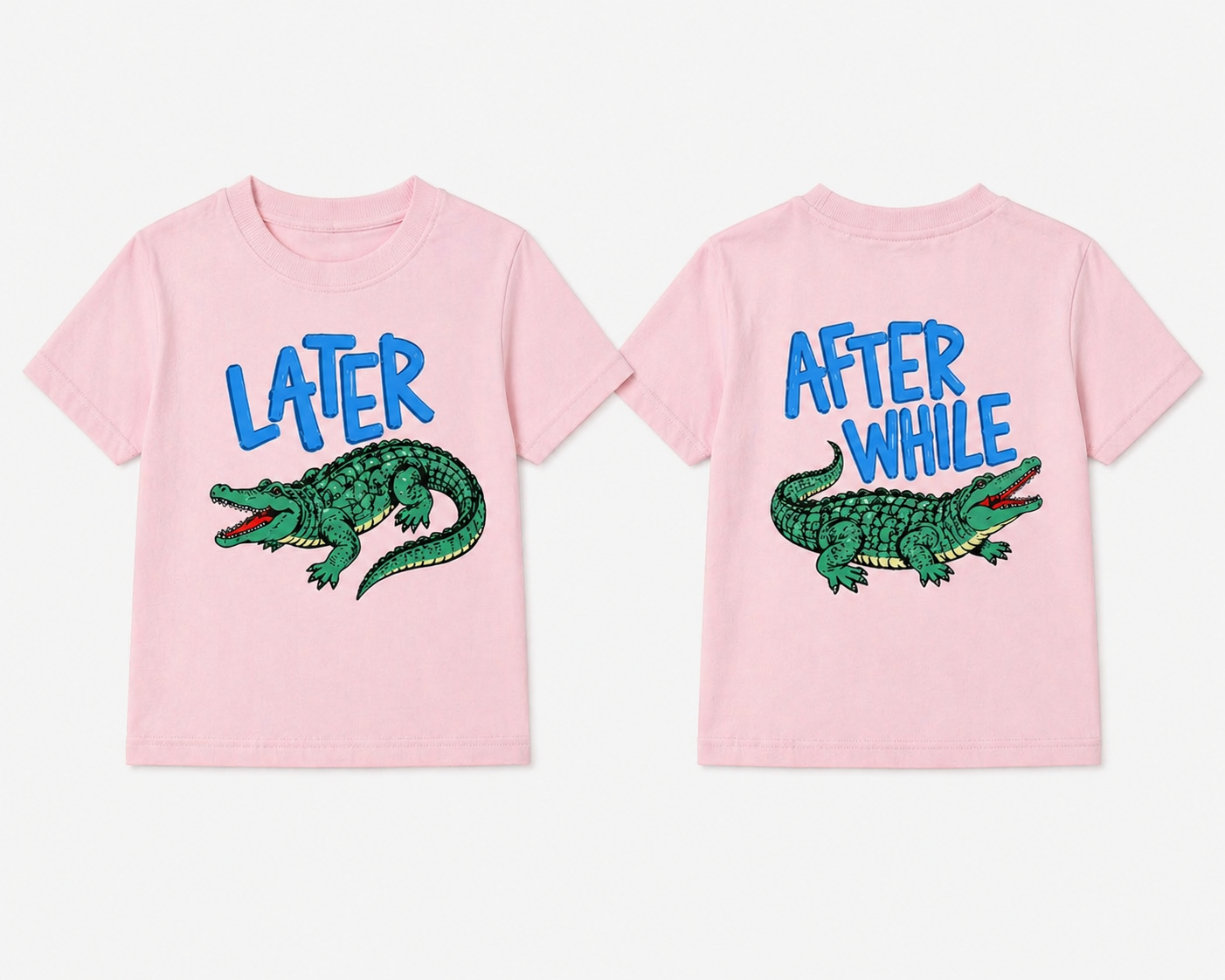 See you Later, Alligator after while Crocodile Graphic Tee
