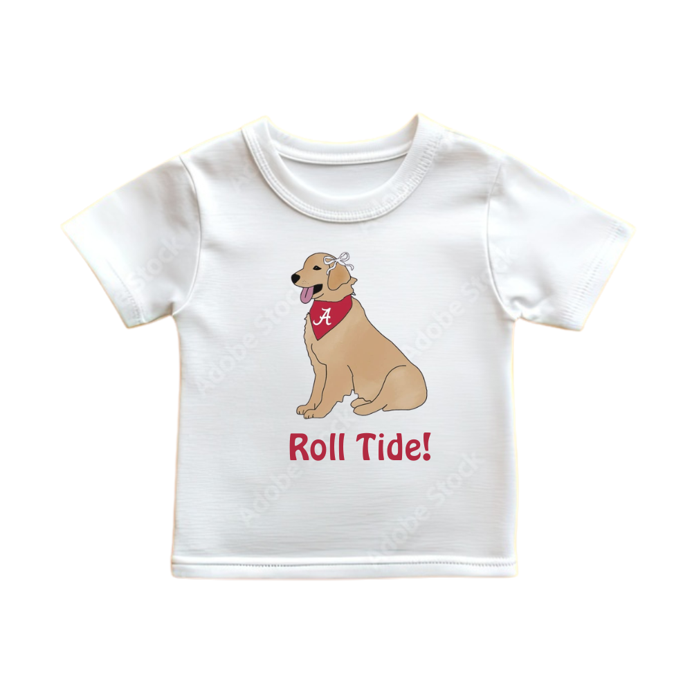 Golden Roll Tide Gameday Graphic Tee