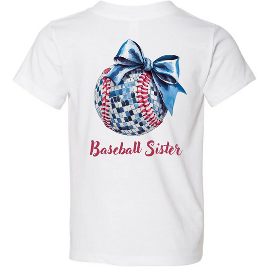 Baseball Sister Short Sleeve Graphic Tee