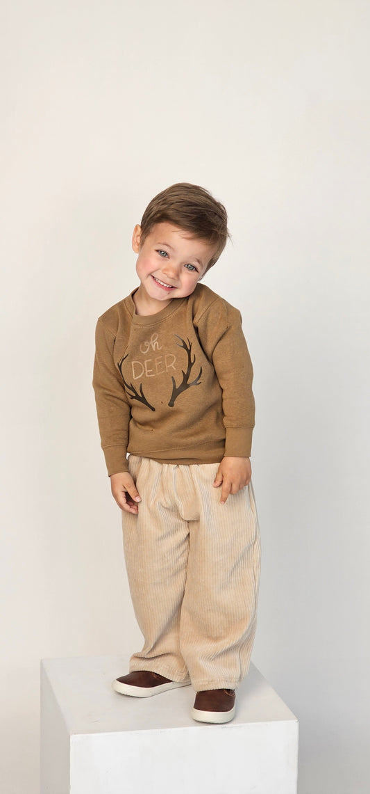 Oh Deer! Fleece Sweatshirt