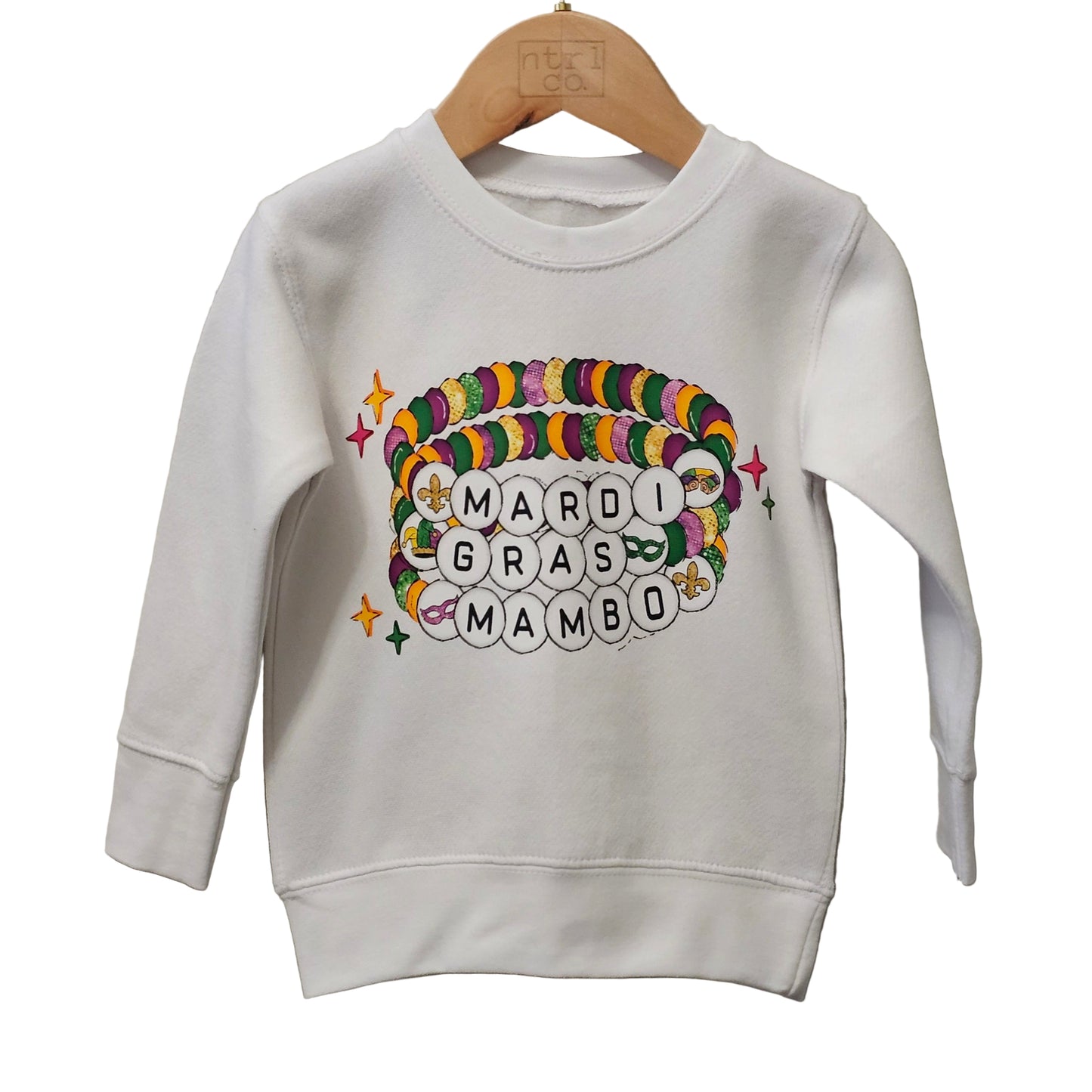 Mardi Gras Mambo Era Crewneck Pullover