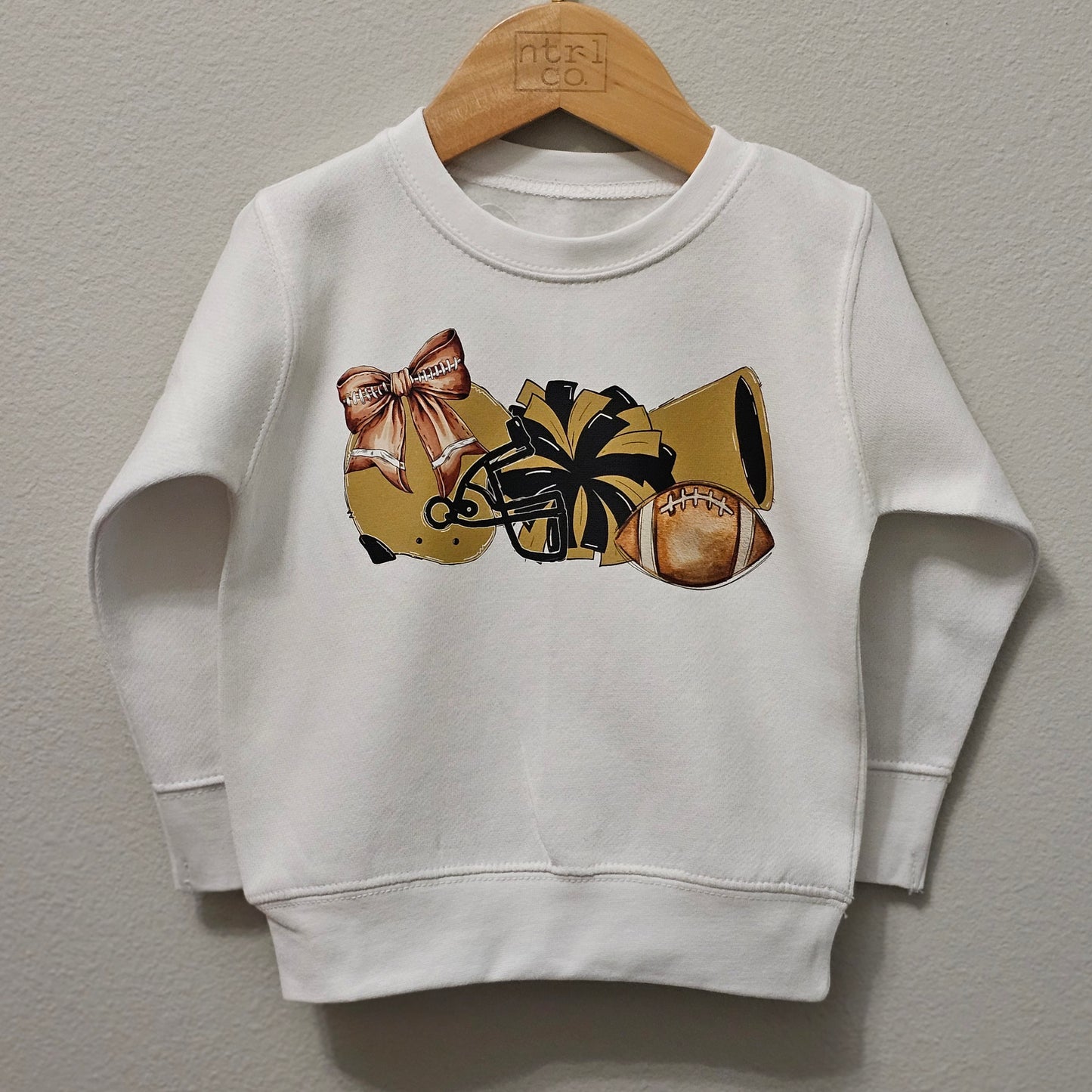 The "Bow Dat" Graphic Crewneck Pullover