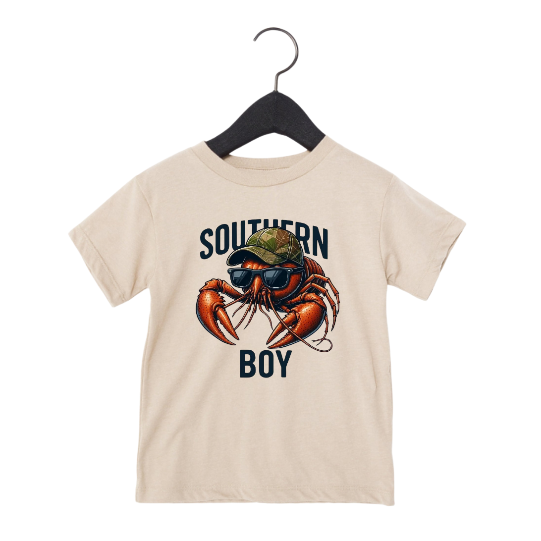 Southern Boy Graphic Tee | Crawfish