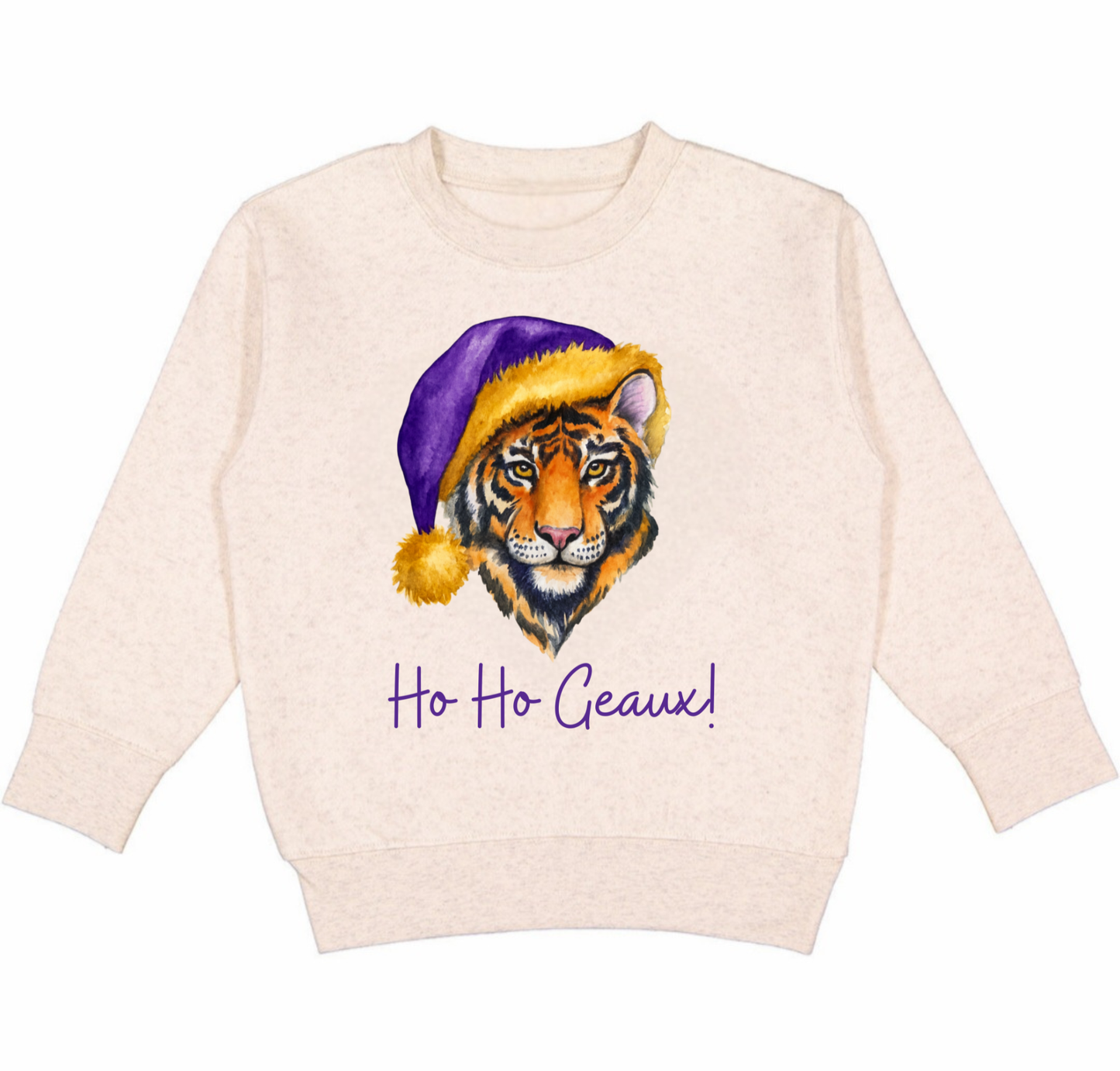 Ho, Ho, Geaux! Graphic Crewneck