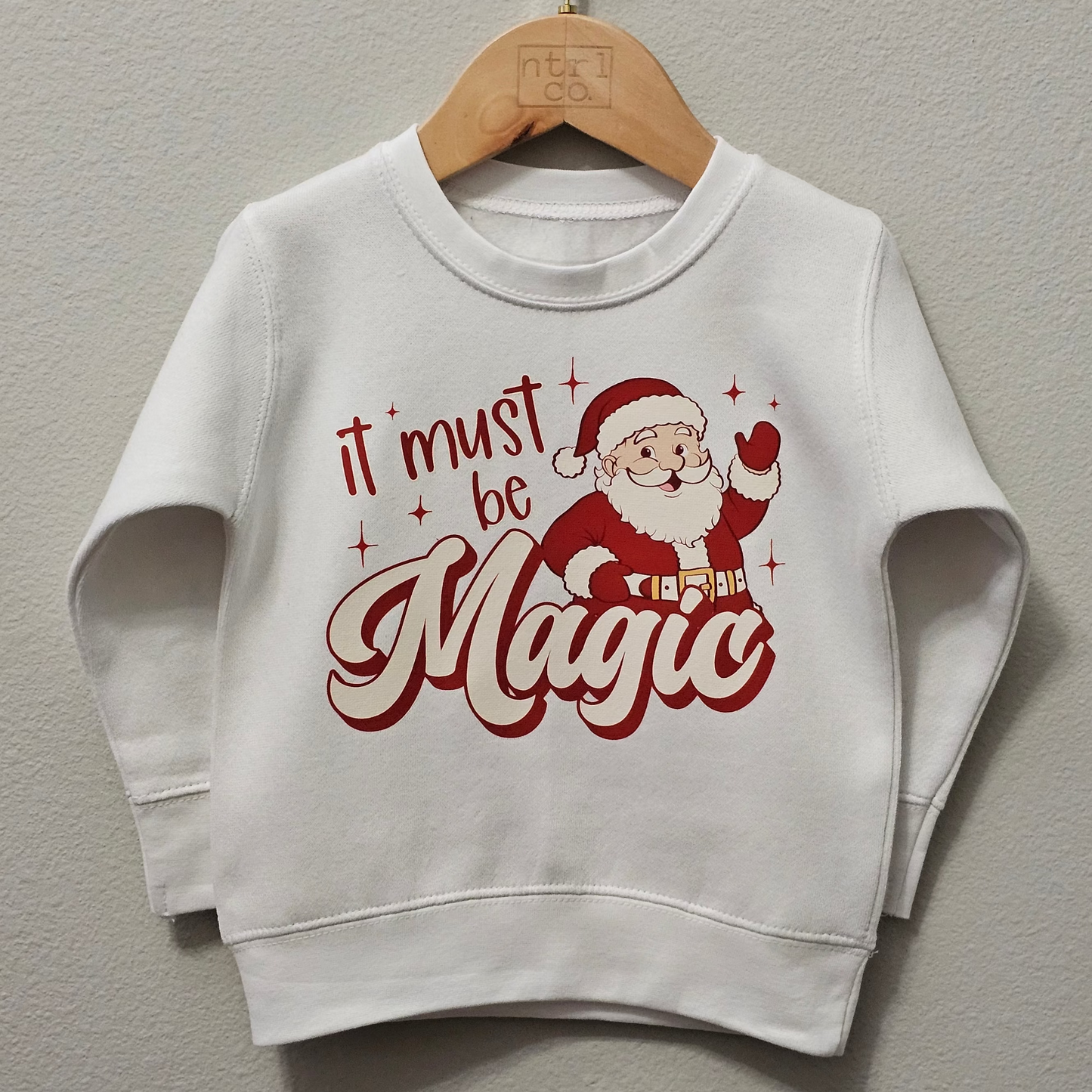 It Must Be Magic Holiday Graphic Crewneck Pullover