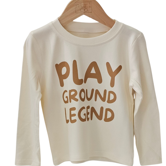 Play Ground Legend Long Sleeve Graphic Tee