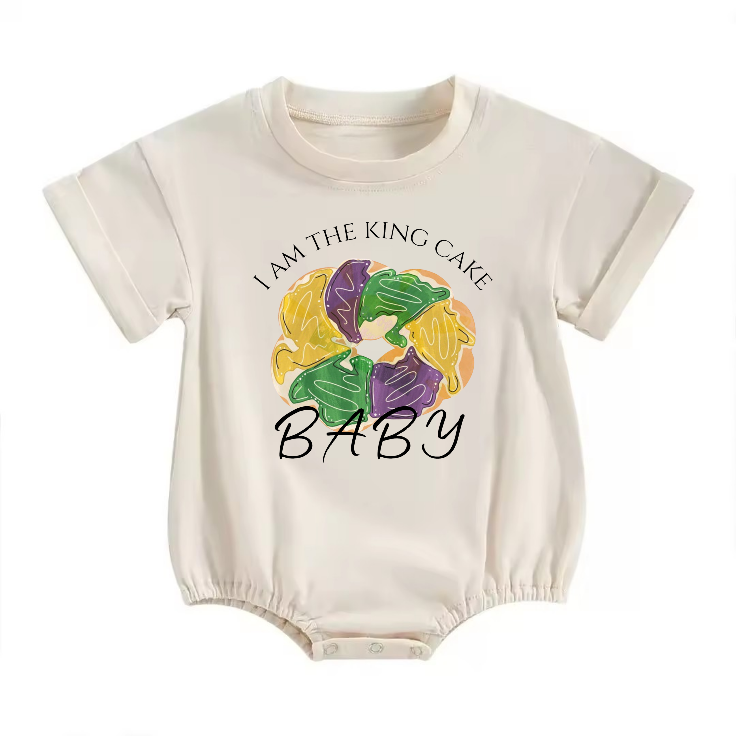 I Am The King Cake BABY! Bubble