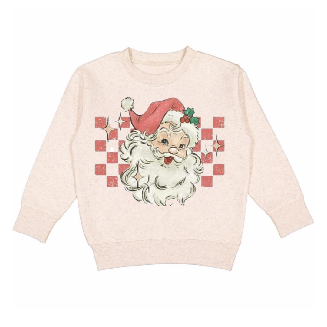 Saint Nick Holiday Christmas Crewneck Pullover