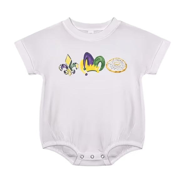Mardi Graw Icons Bubble