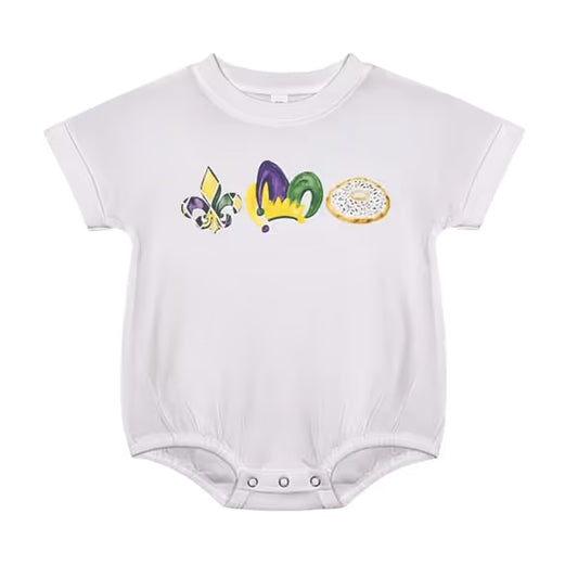 Mardi Graw Icons Bubble