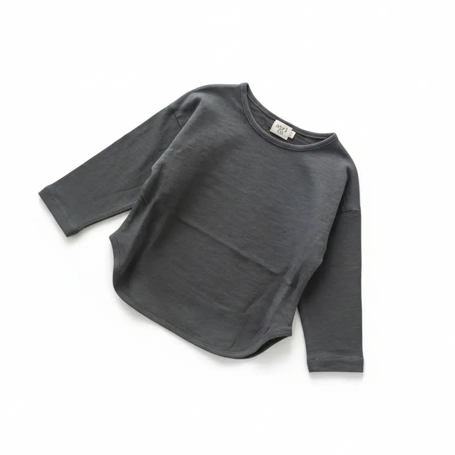 Long Sleeve Tee in Deep Autumn Evergreen | Sustainable | Fall