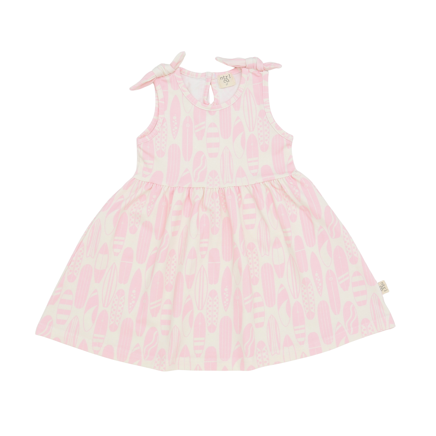 Tide With Love Sleeveless Twirl Dress | Surf's Up | Pink