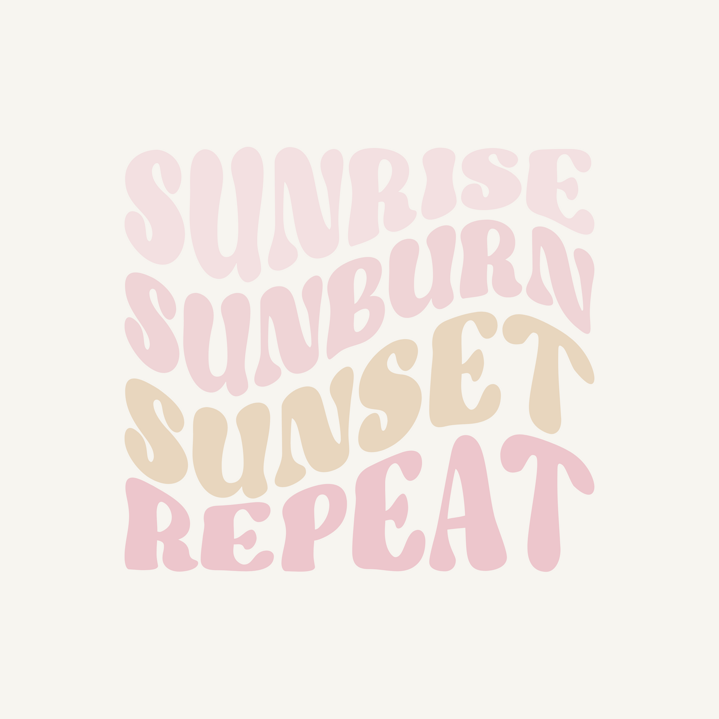 Sunrise Graphic Tee | Pink