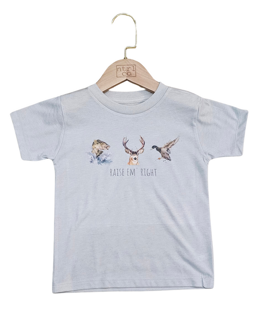 Raise Em' Right Short Sleeve Graphic Tee