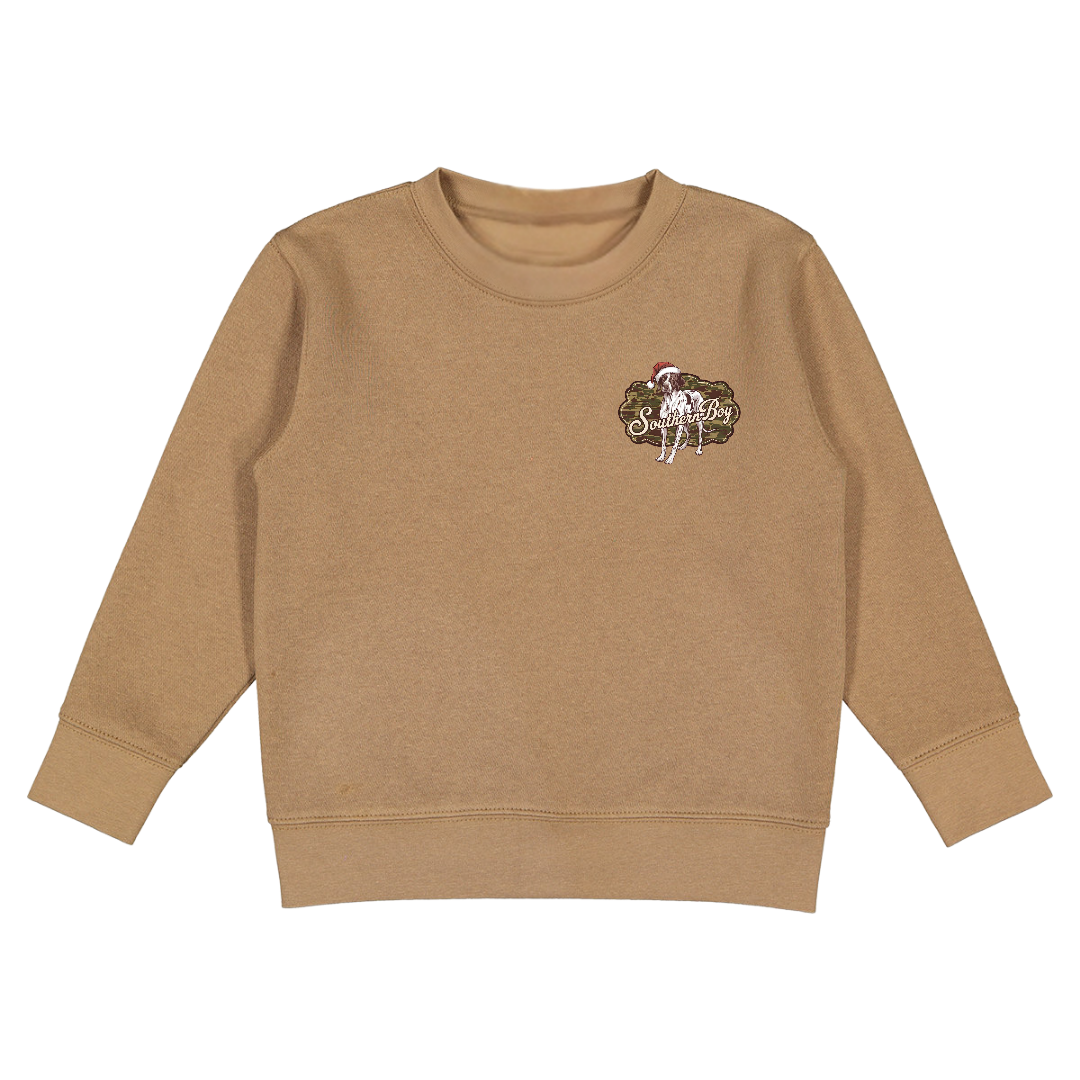 Southern Boy Holiday Crewneck Pullover