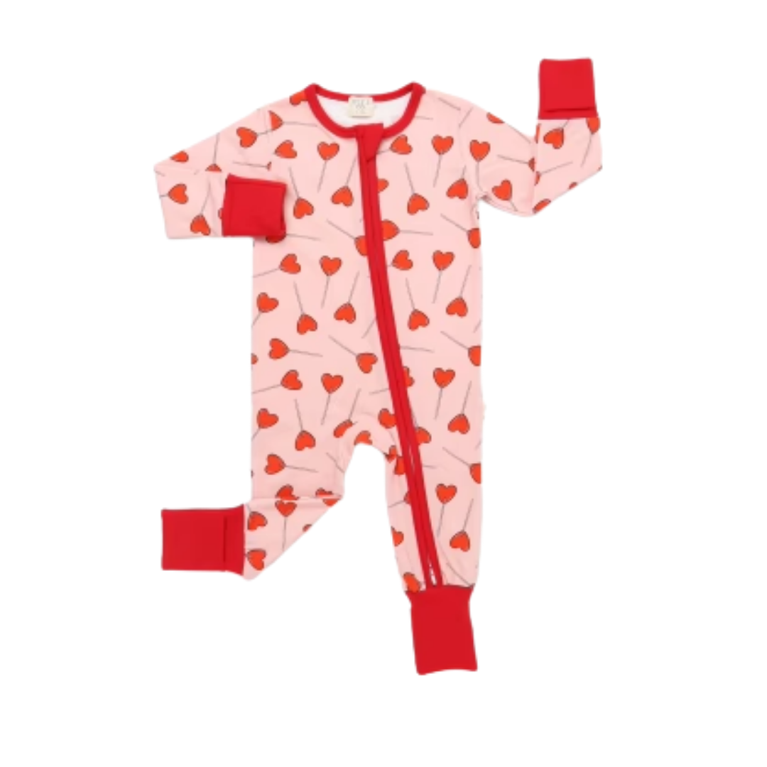Sucker For You Double Zippy Pajamas