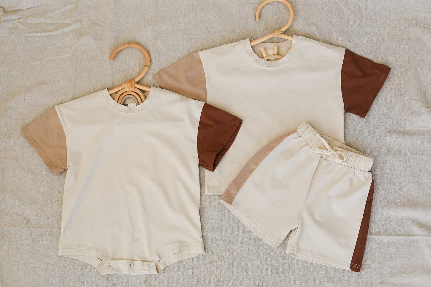 Taylor Color Block Short Set