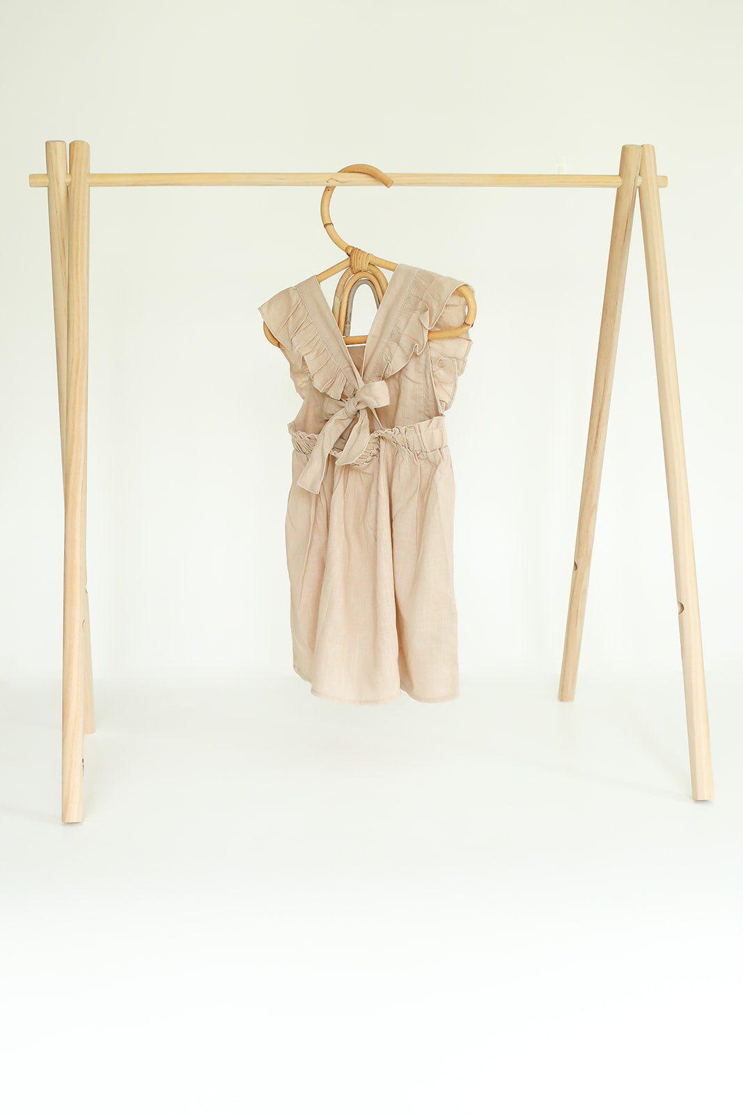 Hazel Linen Dress- Khaki