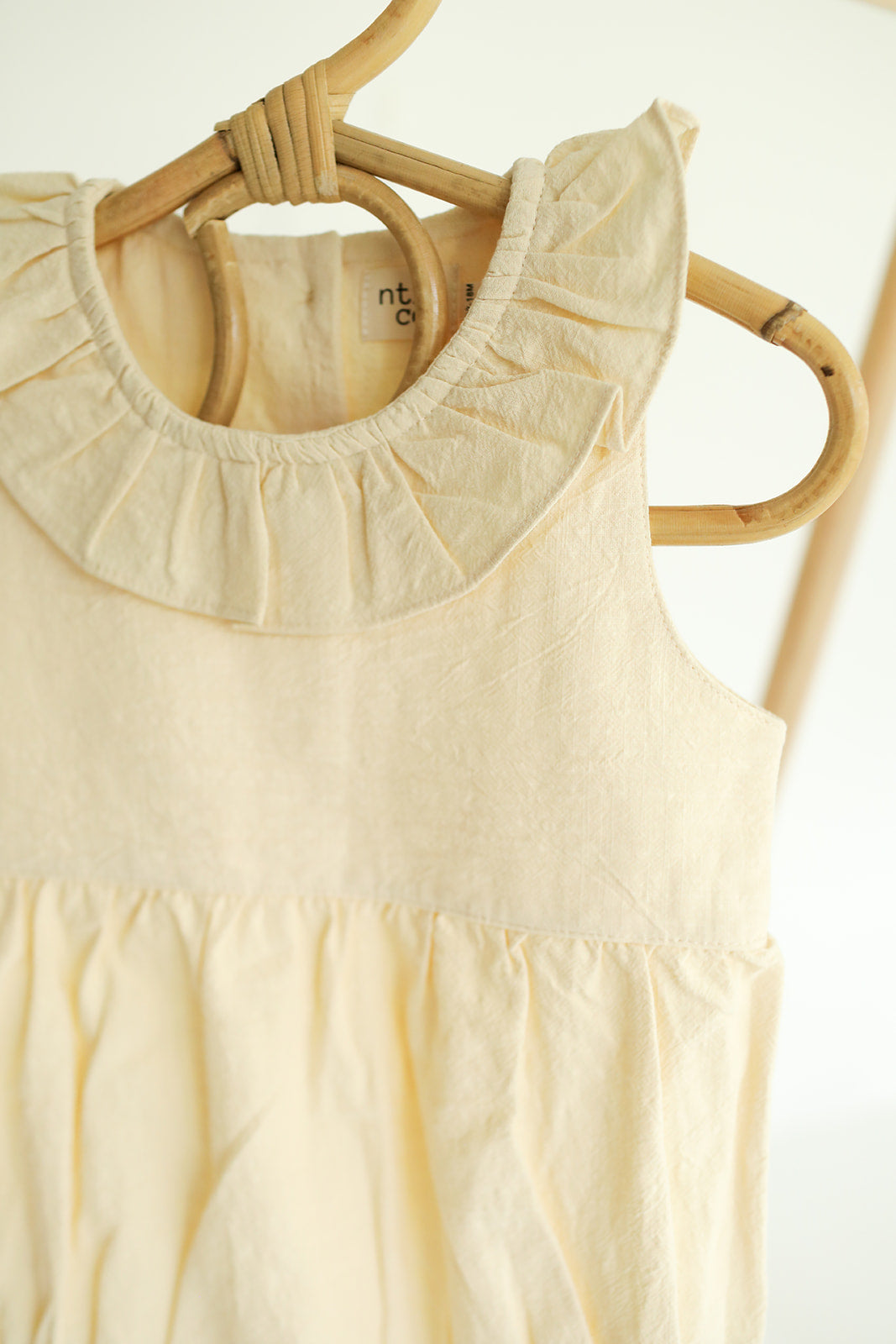 Laura Linen Romper- Beige