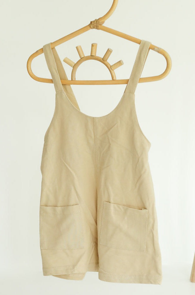 Quinn Romper- Beige