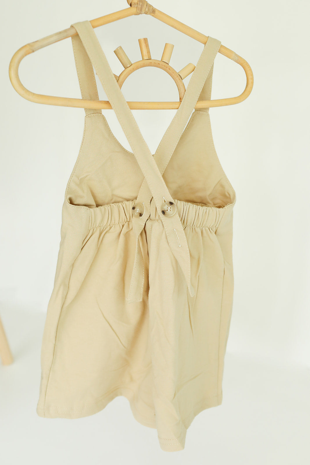 Quinn Romper- Beige