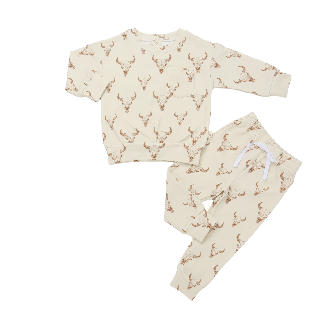 Little Longhorn Jogger Set