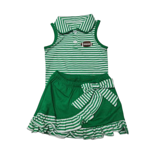 Gameday Cheer Set Green & White