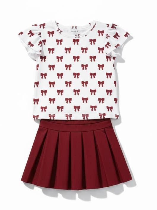 Ruffled Sleeve Chant & Cheer Set | Gameday | Criimson