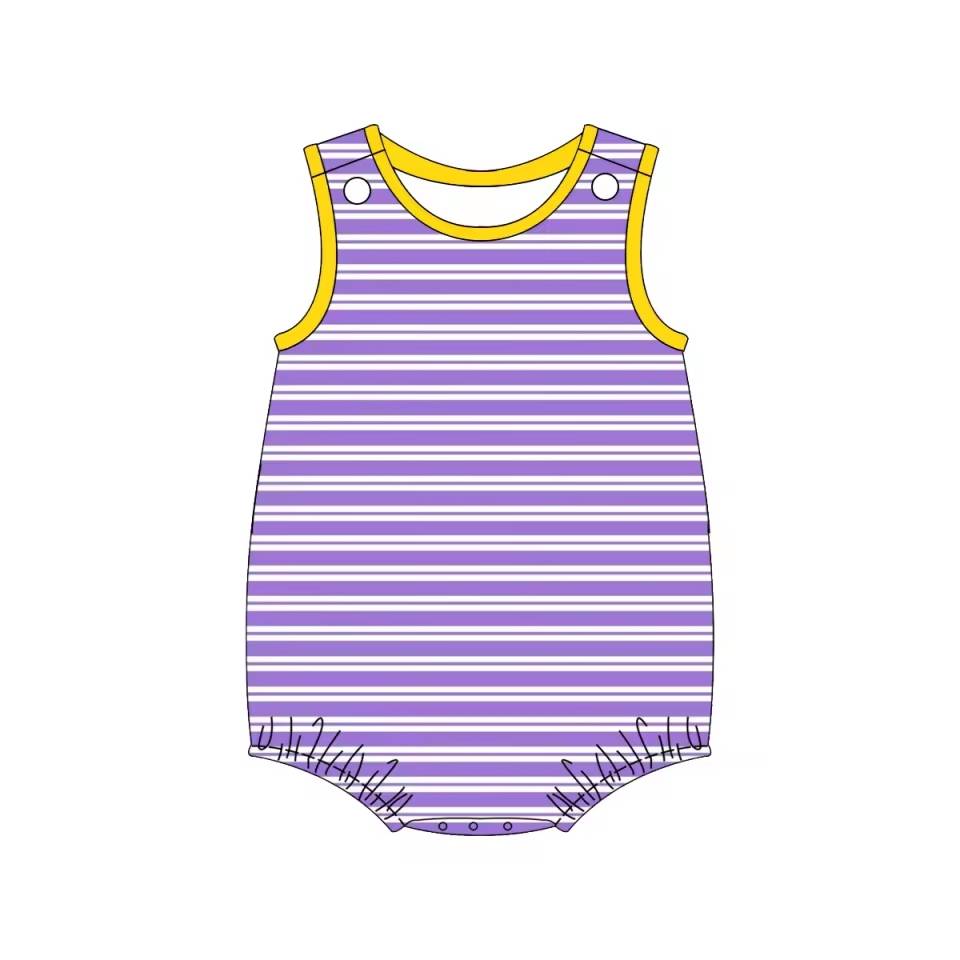 Gameday Sleeveless Bubble - Purple