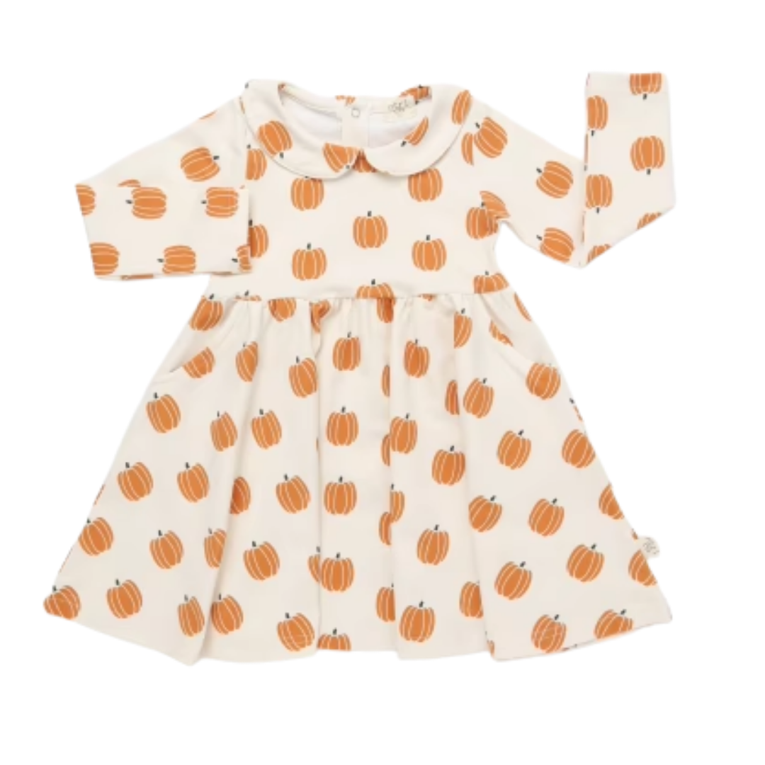 Lil' Pumpkin Classic Peter Pan Dress